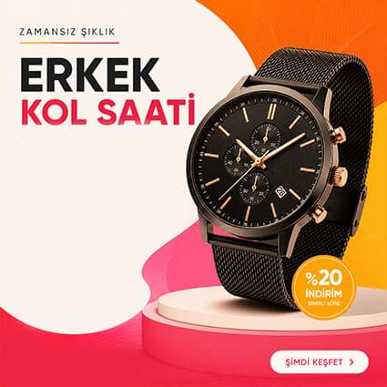 Erkek kol saati, zamansız şıklık