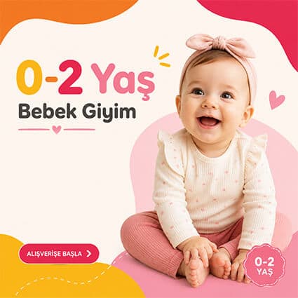 0–2 yaş bebek giyim