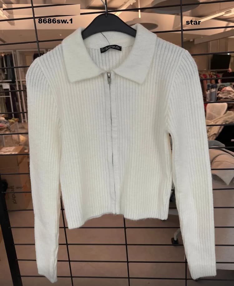 Saks Desenli Oversize Uzun Kol Basic Saten Gömlek